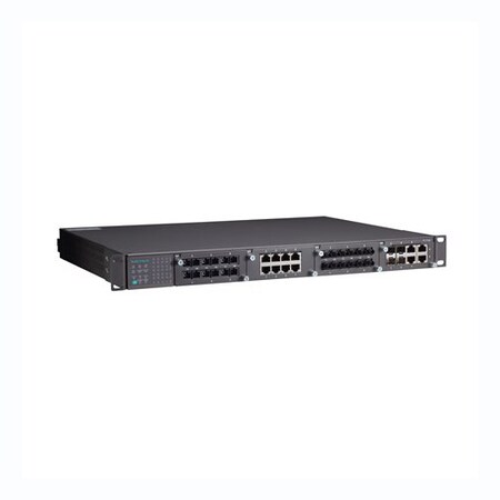 Moxa Modular Mgd Eth. Swtch System W/ 3 Slots For 100 Mbps, Pt-7728-F-24-Hv PT-7728-F-24-HV